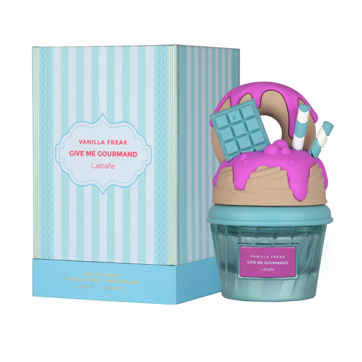 Vanilla Freak Give me Gourmand Collection EDP 75ml by Lattafa Main image