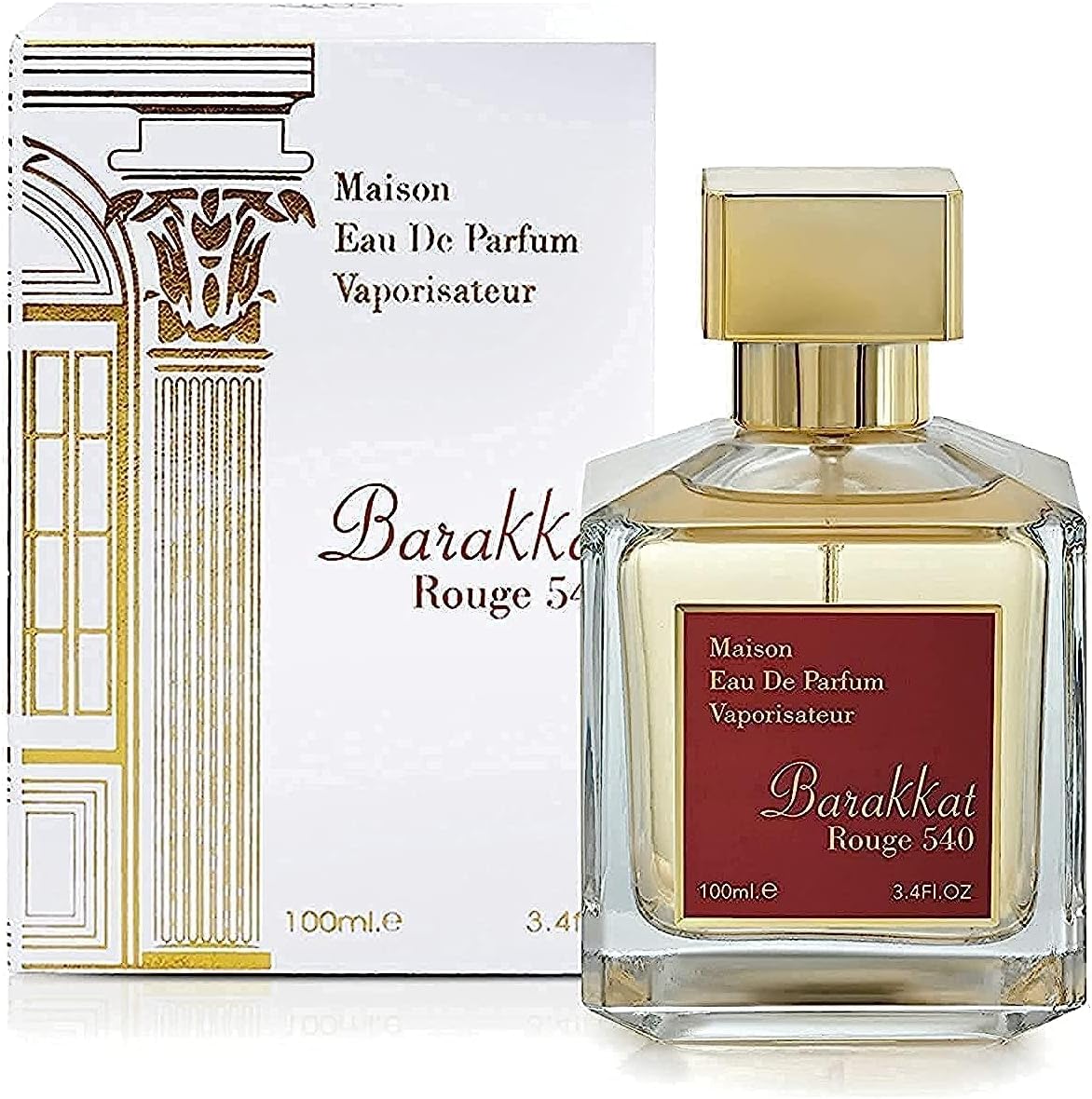 Barakkat Rouge 540 EDP 100Ml 3.4Oz by Fragrance World Main image