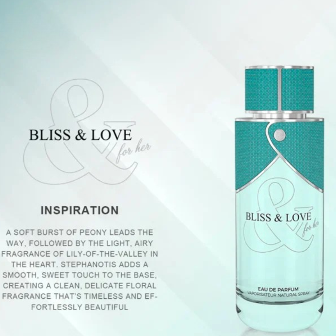 Bliss & Love Eau de Parfum for Women  100Ml (3.4Oz) by Emper Secondary image
