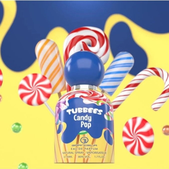 Tubbees Candy Pop Eau De Parfum for Kids and Women 50Ml 1.7Oz by Grandeur