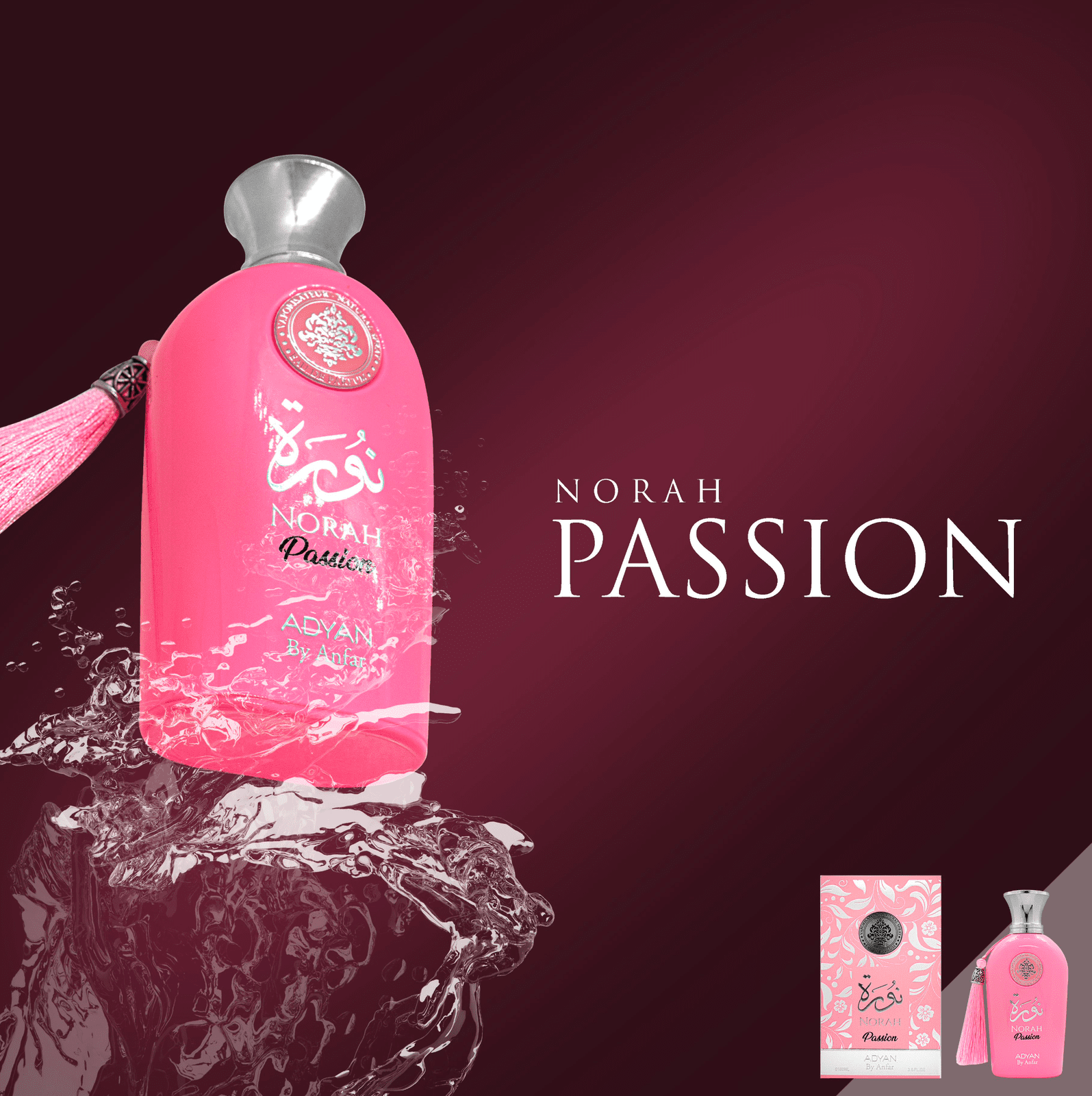 Norah Passion EDP 100Ml (3.4Oz) By Adyan