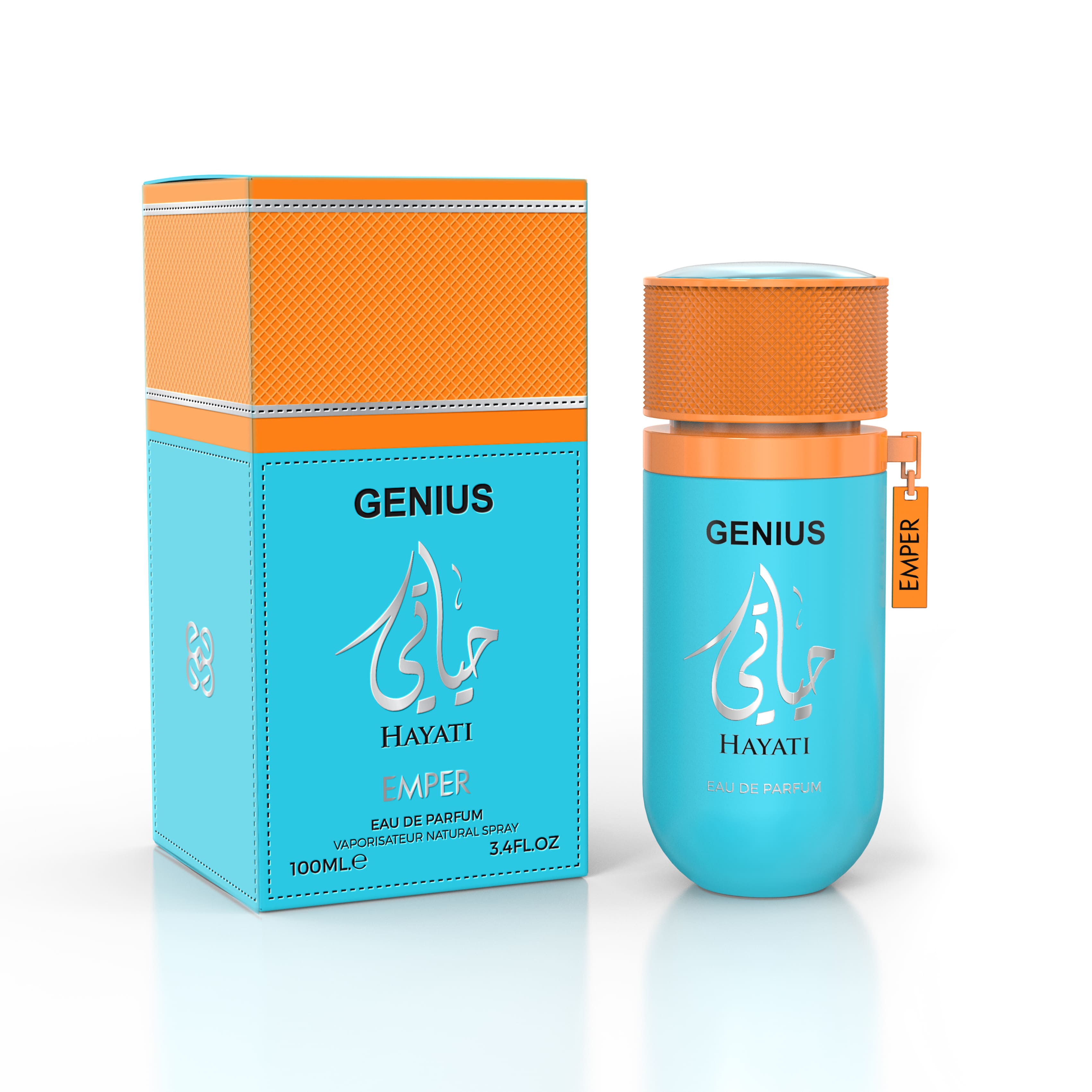 Genius Hayati EDP Unisex 100Ml (3.4Oz) by Emper Main image
