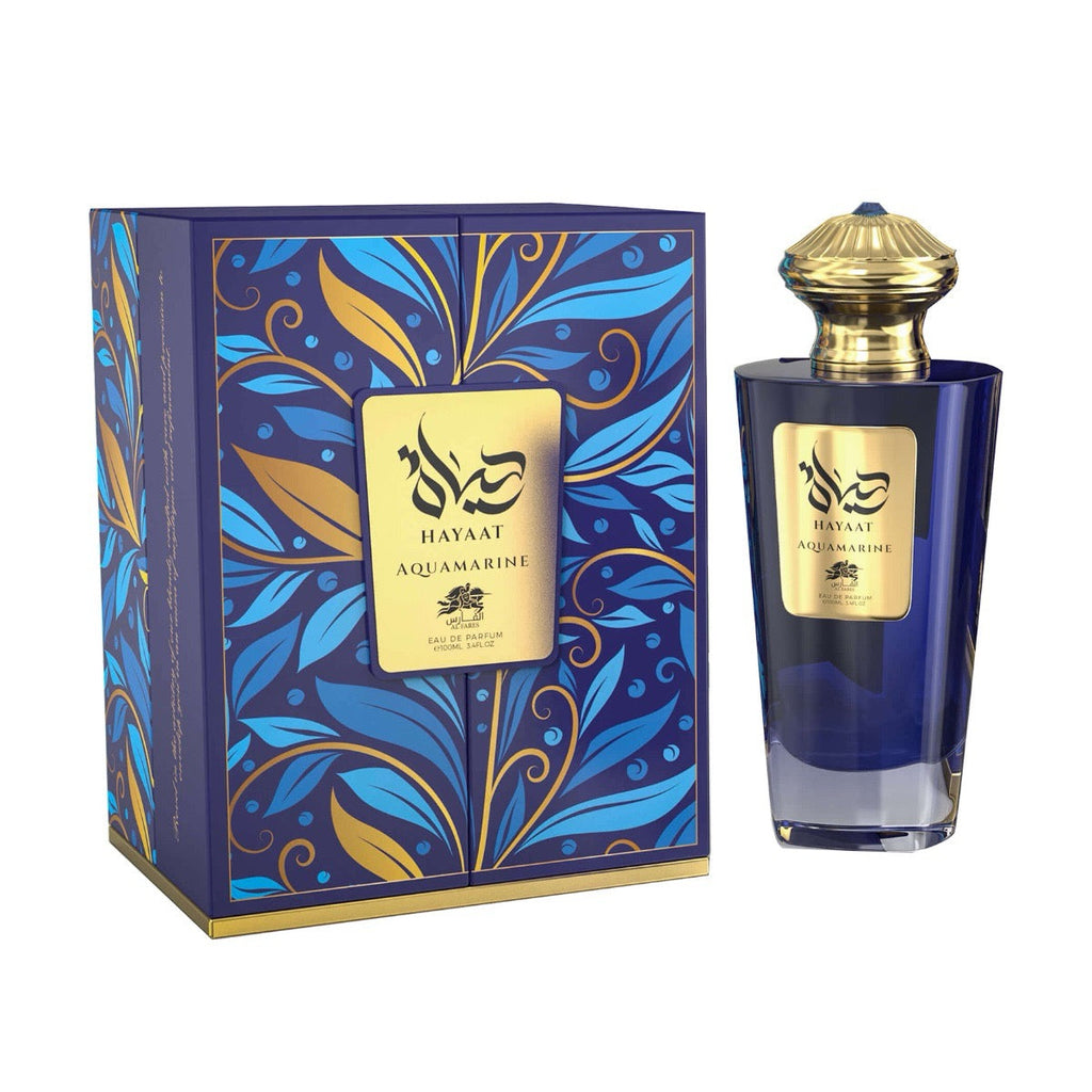 Hayaat Aquamarine Perfume Unisex  100Ml (3.4Oz) by Al Fares
