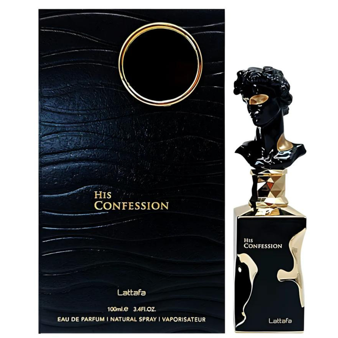 Lattafa His Confession Eau De Parfum For Men 100Ml 3.4Oz