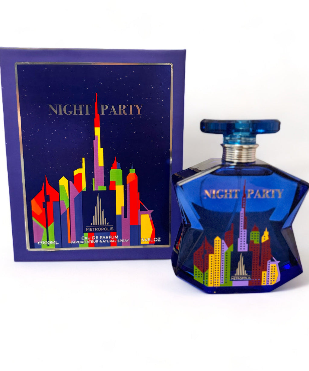 Metropolis Night Party Eau De Parfum 100Ml 3.4Oz Unisex by Emper
