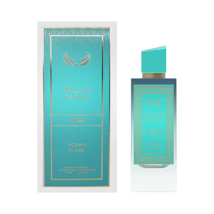 Madiha Musk Extrait De Parfum Unisex – 100mL (3.4Oz) by Adyan Main image