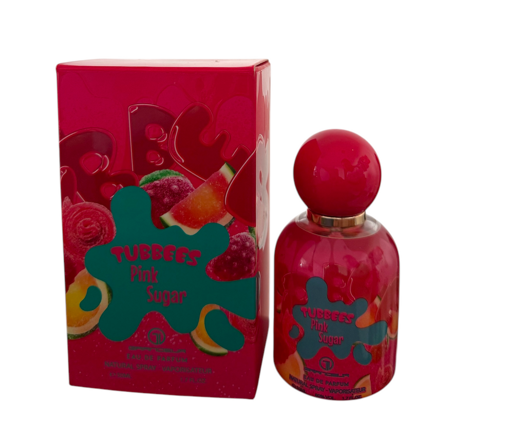 Tubbees Pink Sugar Eau De Parfum for Kids and Women 50Ml 1.7Oz by Grandeur