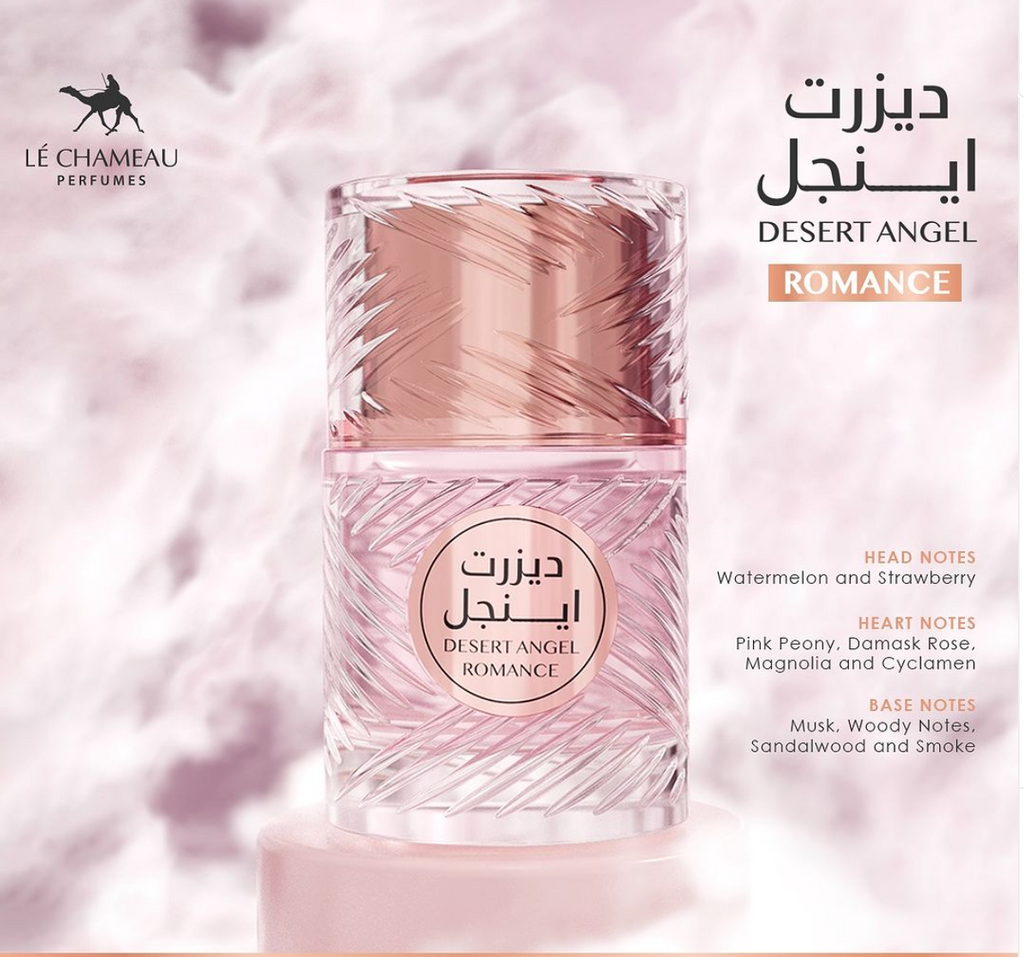Desert Angel Romance Eau De Parfum  100Ml 3.40z for Women  By Emper Le Chameau